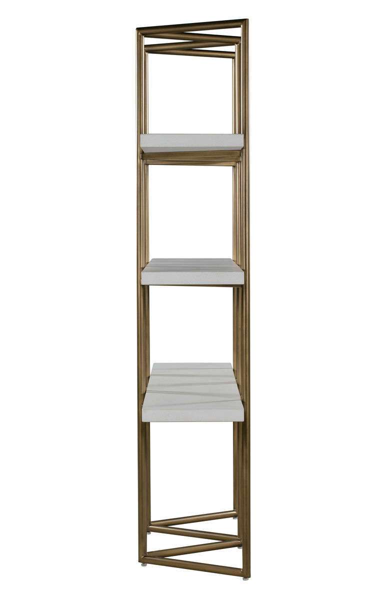 TOV Furniture Kupa Concrete Bookcase