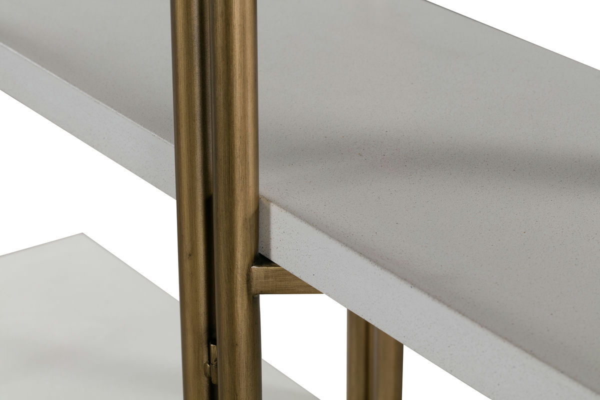 TOV Furniture Kupa Concrete Bookcase