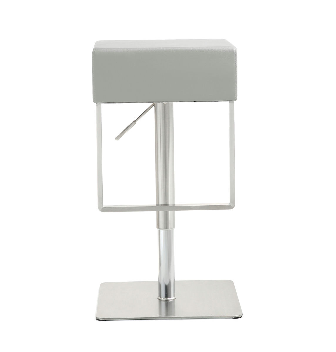 TOV Furniture Seville Light Grey Adjustable Barstool