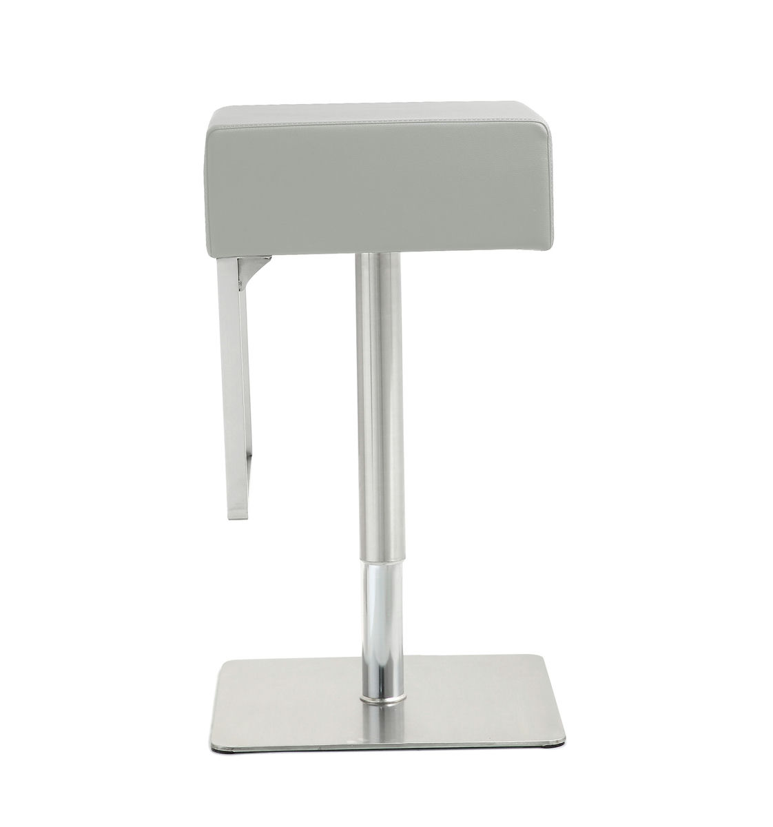 TOV Furniture Seville Light Grey Adjustable Barstool