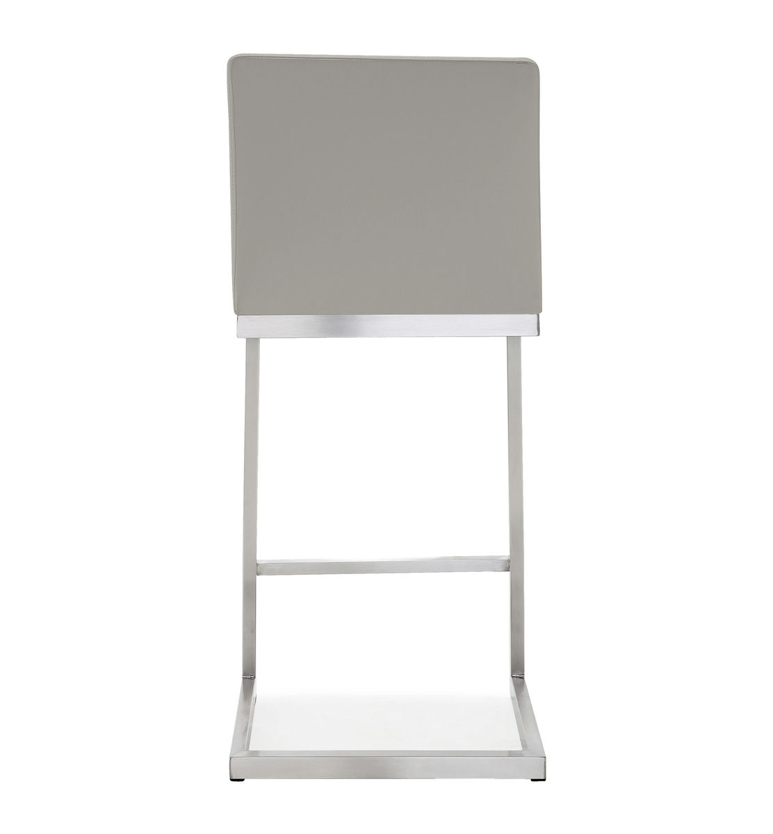 TOV Furniture Helsinki Light Grey Steel Barstool (Set of 2)