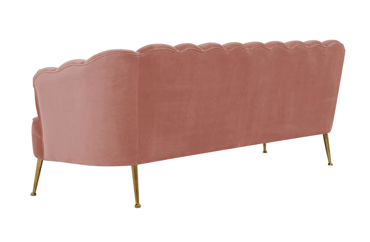 TOV Furniture Daisy Blush Velvet Sofa