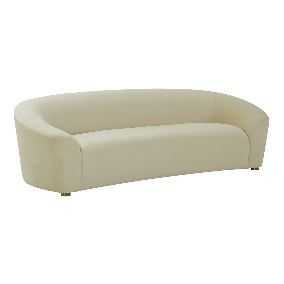 TOV Furniture Serenity Oat Velvet Sofa