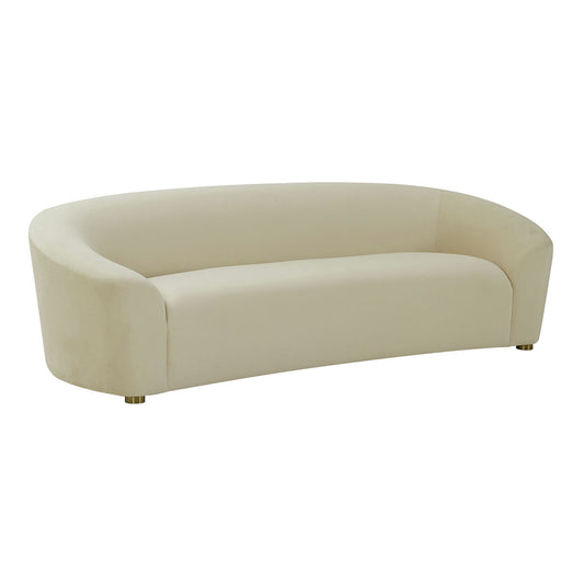 TOV Furniture Serenity Oat Velvet Sofa