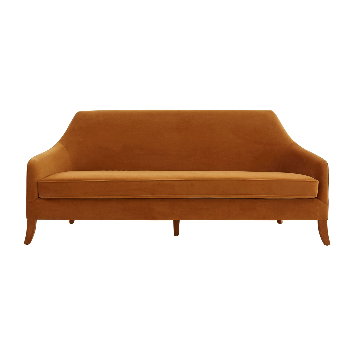TOV Furniture Neveah Turmeric Velvet Sofa