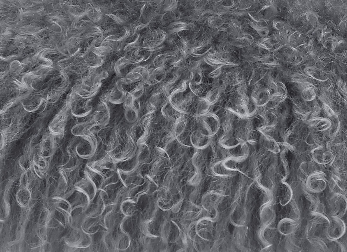 TOV Furniture Zelda Grey Sheepskin Bench