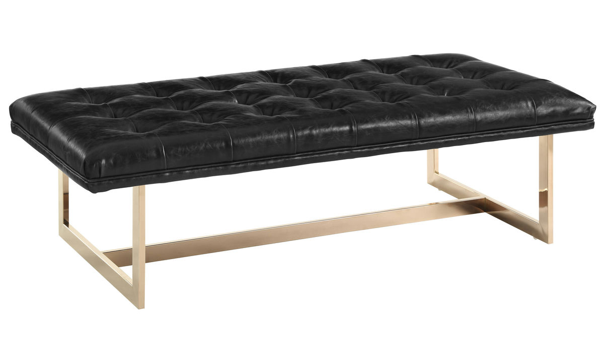 TOV Furniture Oppland Black Bench
