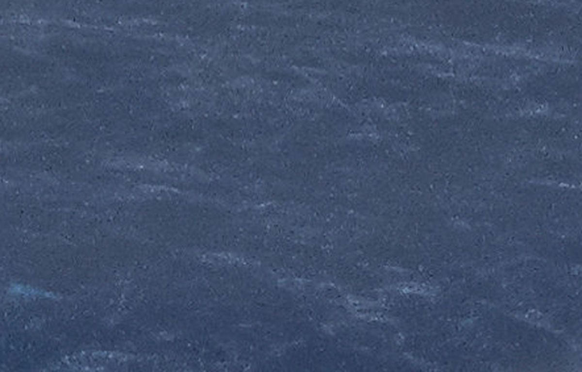 TOV Furniture Envy Antique Blue Leather/Acrylic Bench