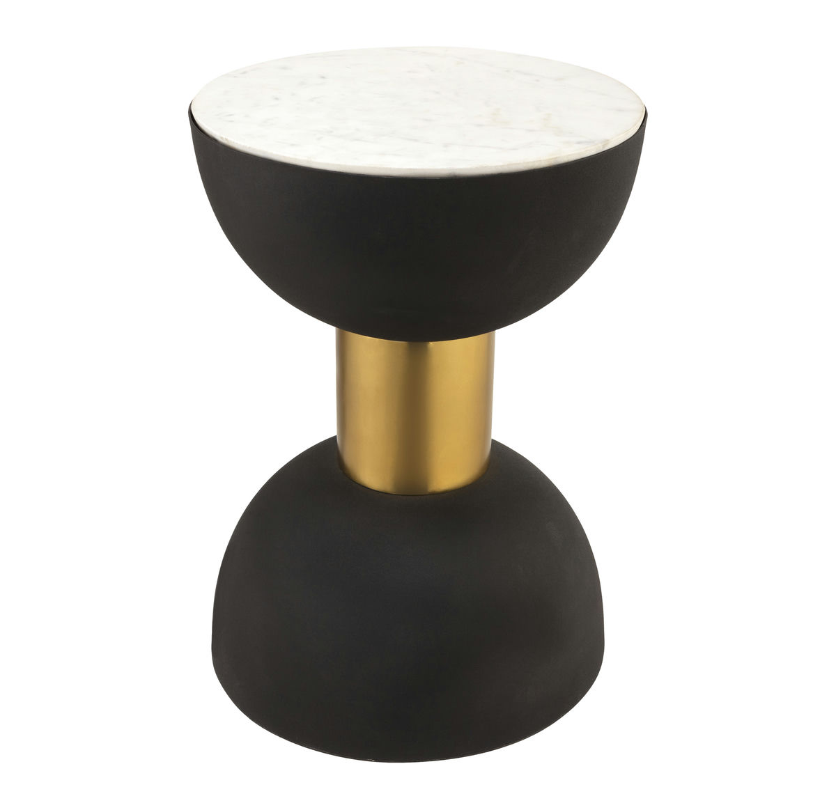 TOV Furniture Taper Marble Side Table