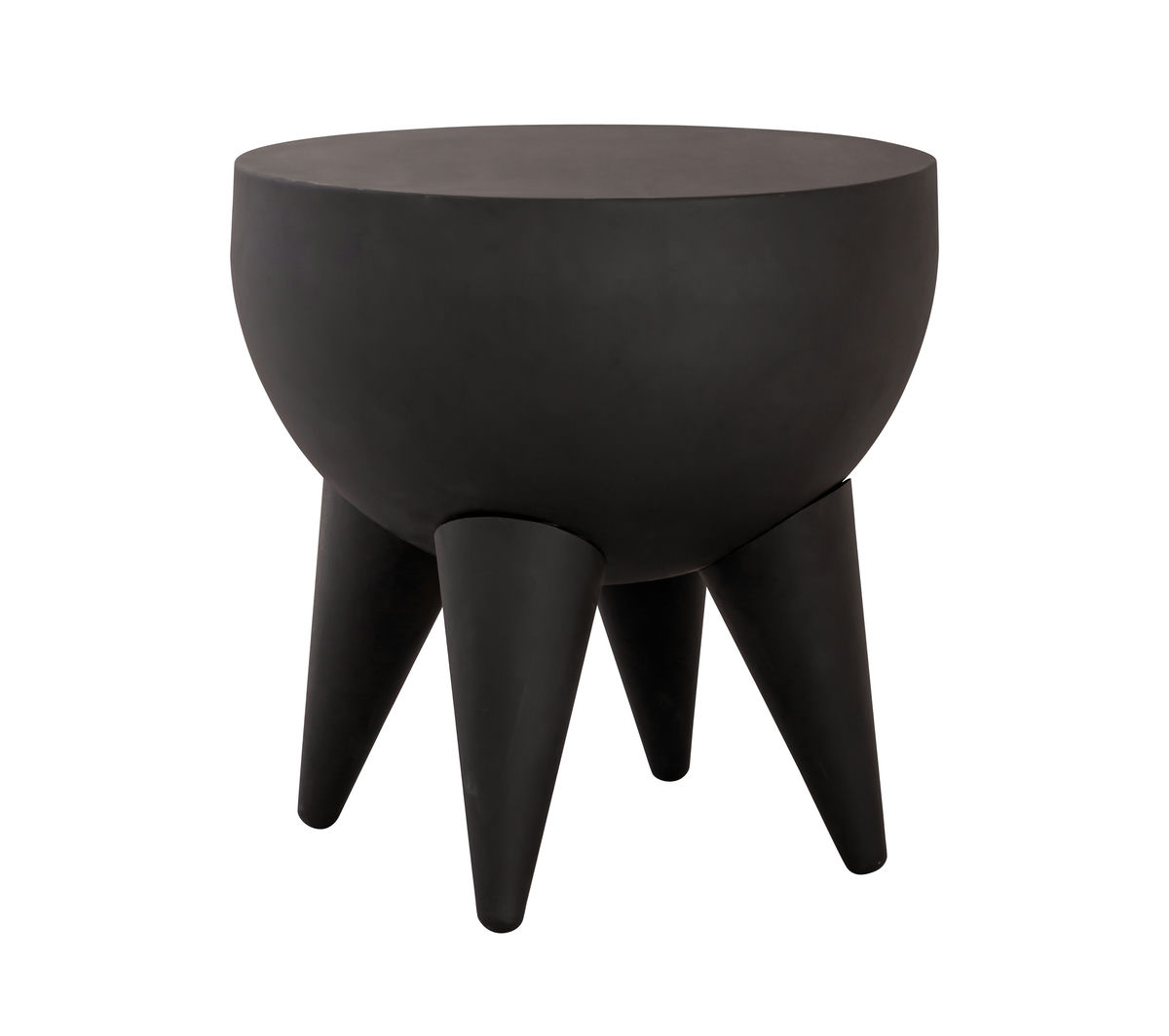 TOV Furniture Spike Black Side Table