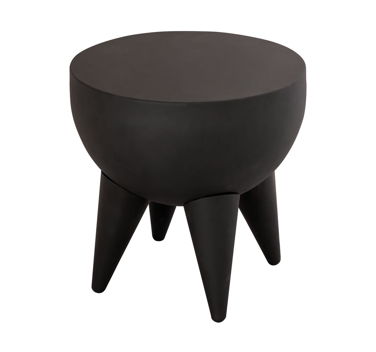 TOV Furniture Spike Black Side Table