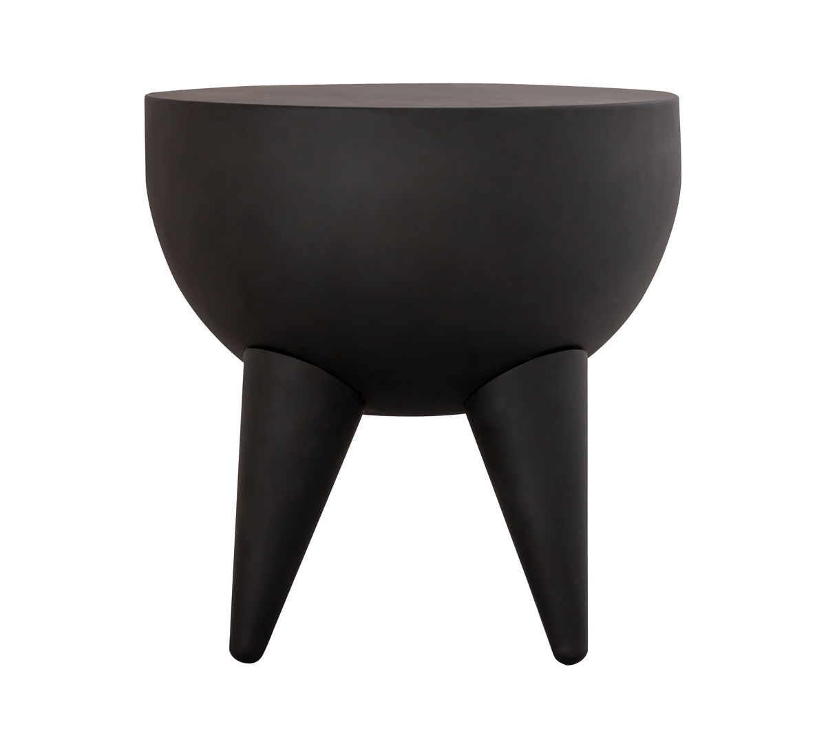 TOV Furniture Spike Black Side Table