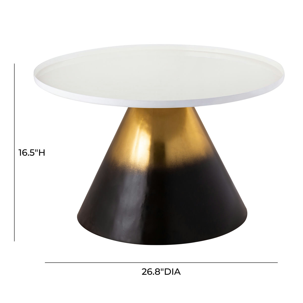 TOV Furniture Ombre Enamel Coffee Table