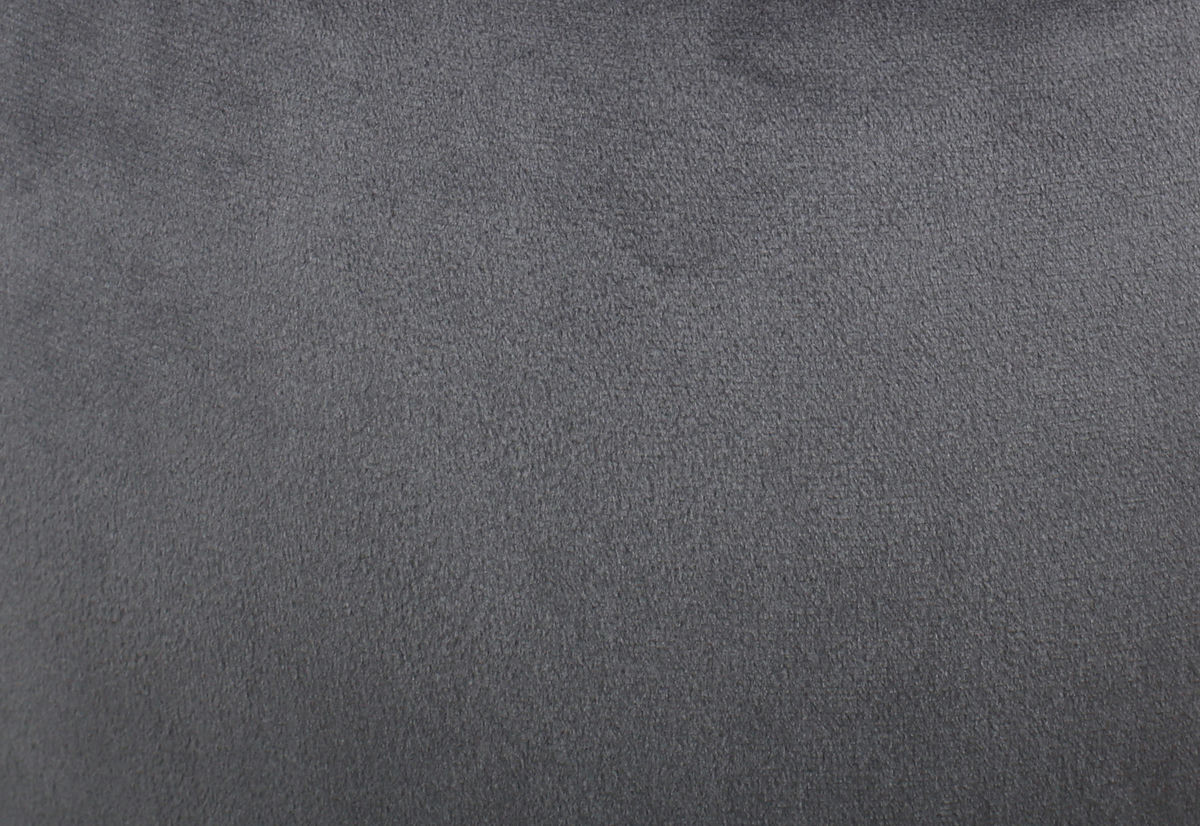 TOV Furniture Willow Grey Velvet Ottoman