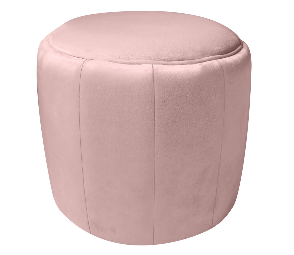 TOV Furniture Ives Blush Velvet Ottoman