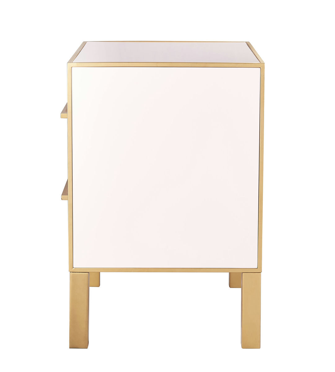 TOV Furniture Emily Pink Lacquer Side Table