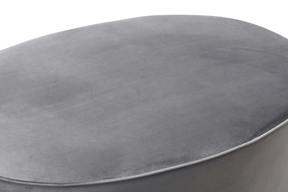 TOV Furniture Scarlett Grey Ottoman