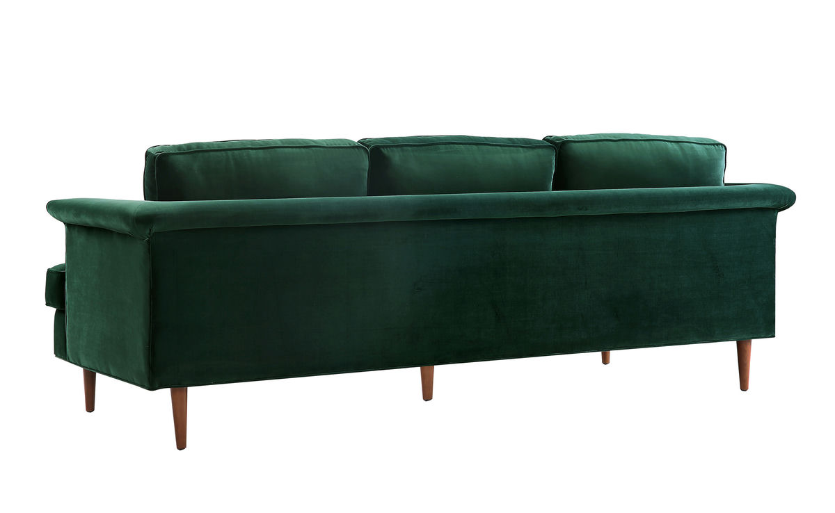 TOV Furniture Porter Forest Green Sofa