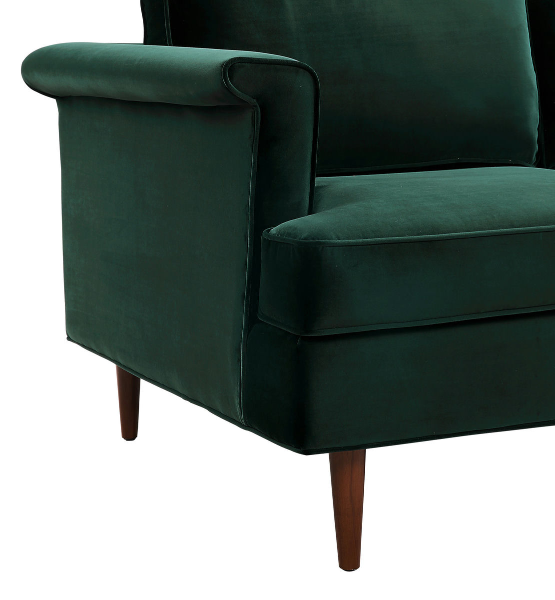 TOV Furniture Porter Forest Green Sofa