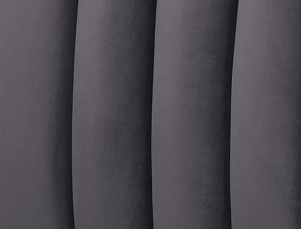 TOV Furniture Arno Grey Velvet Sofa