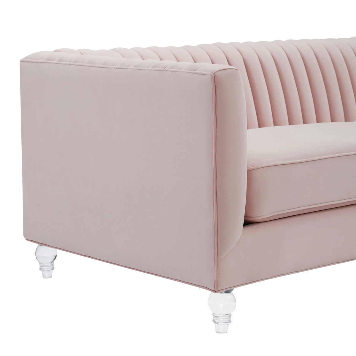 TOV Furniture Aviator Blush Sofa