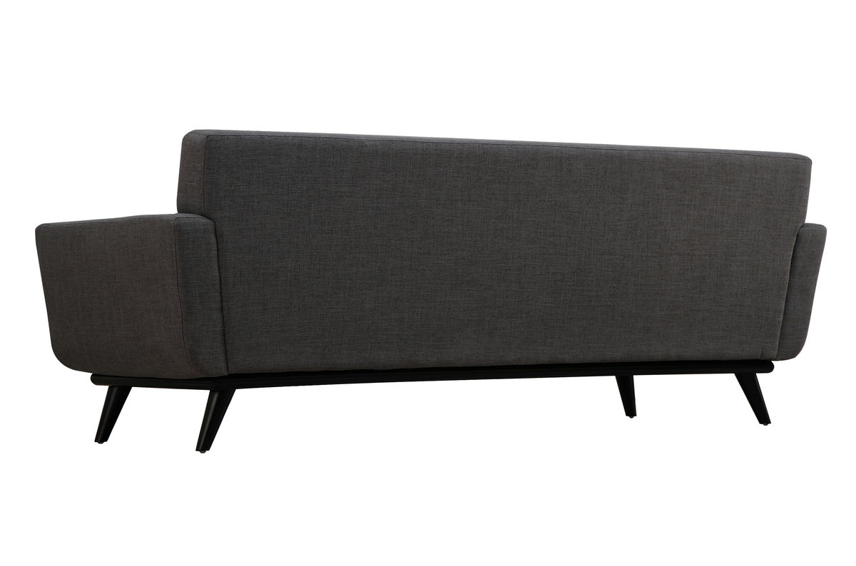 TOV Furniture James Grey Linen Sofa