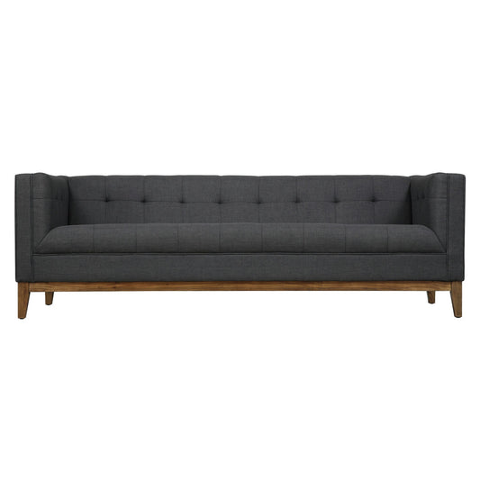 TOV Furniture Gavin Grey Linen Sofa