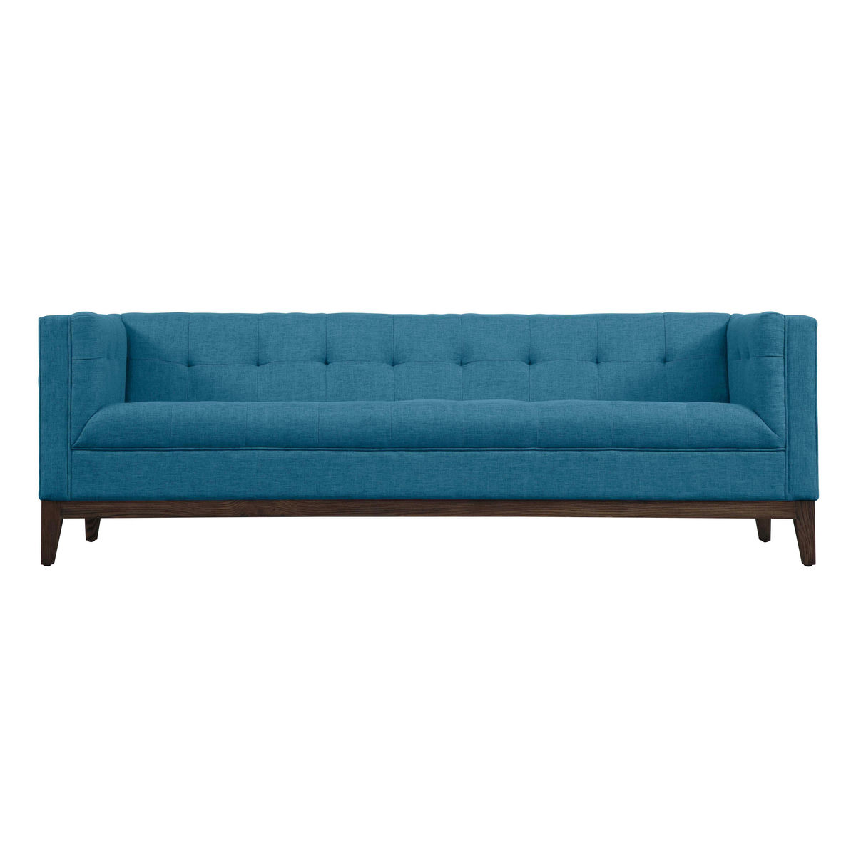 TOV Furniture Gavin Blue Linen Sofa