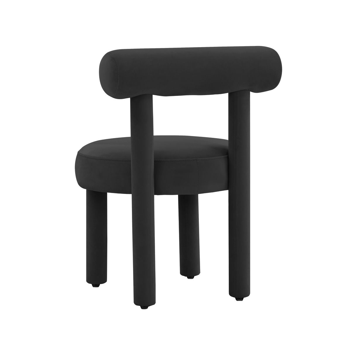 TOV Furniture Carmel Black Velvet Chair