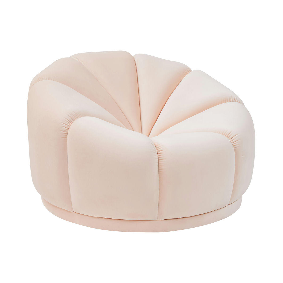 TOV Furniture Marshmallow Peche Lounge Chair