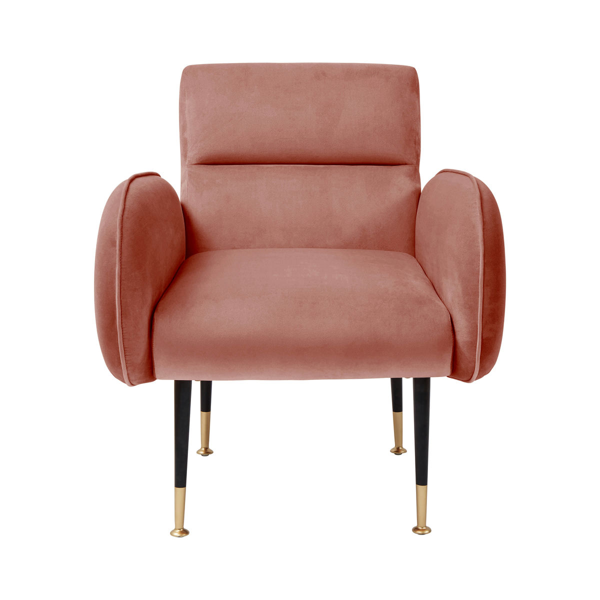 TOV Furniture Babe Salmon Velvet Chair