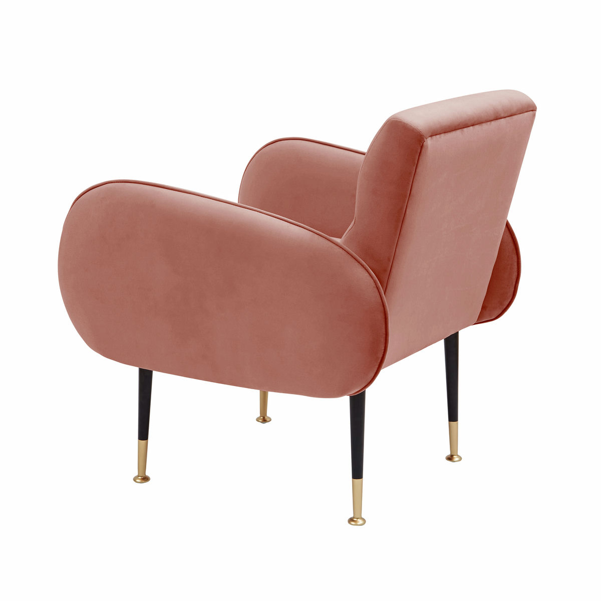 TOV Furniture Babe Salmon Velvet Chair