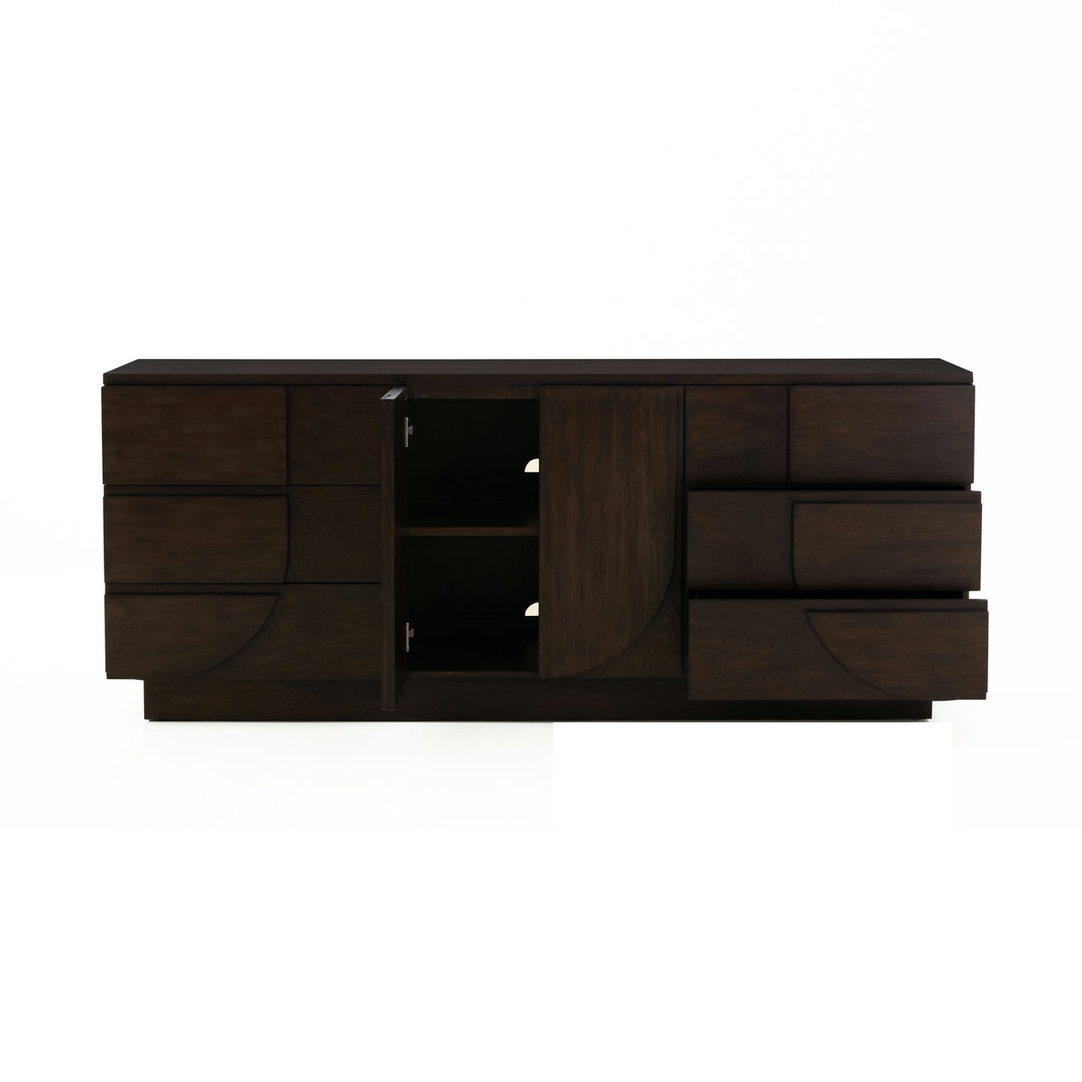 TOV Furniture Simone Chocolate Brown Credenza