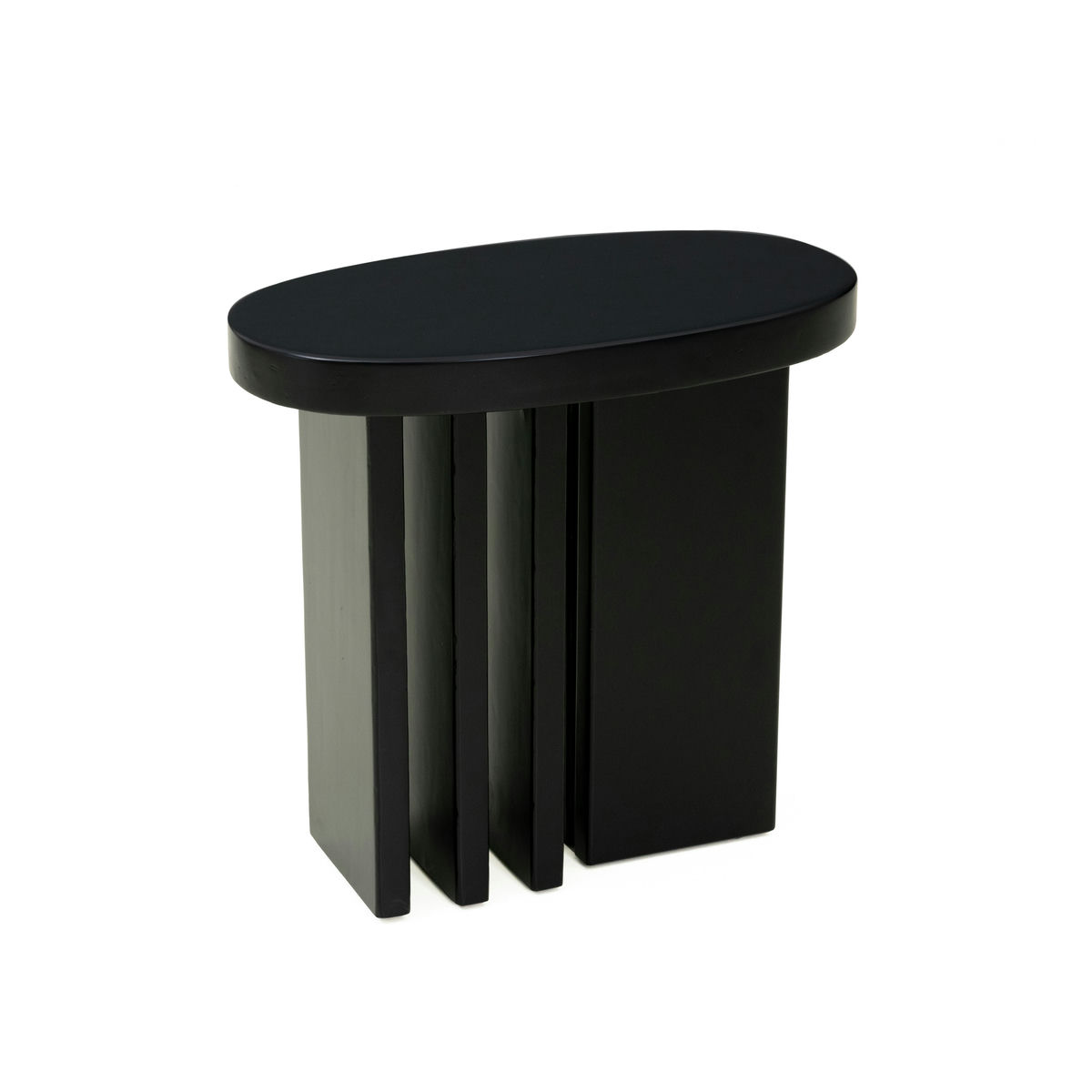 TOV Furniture Etta Black Side Table