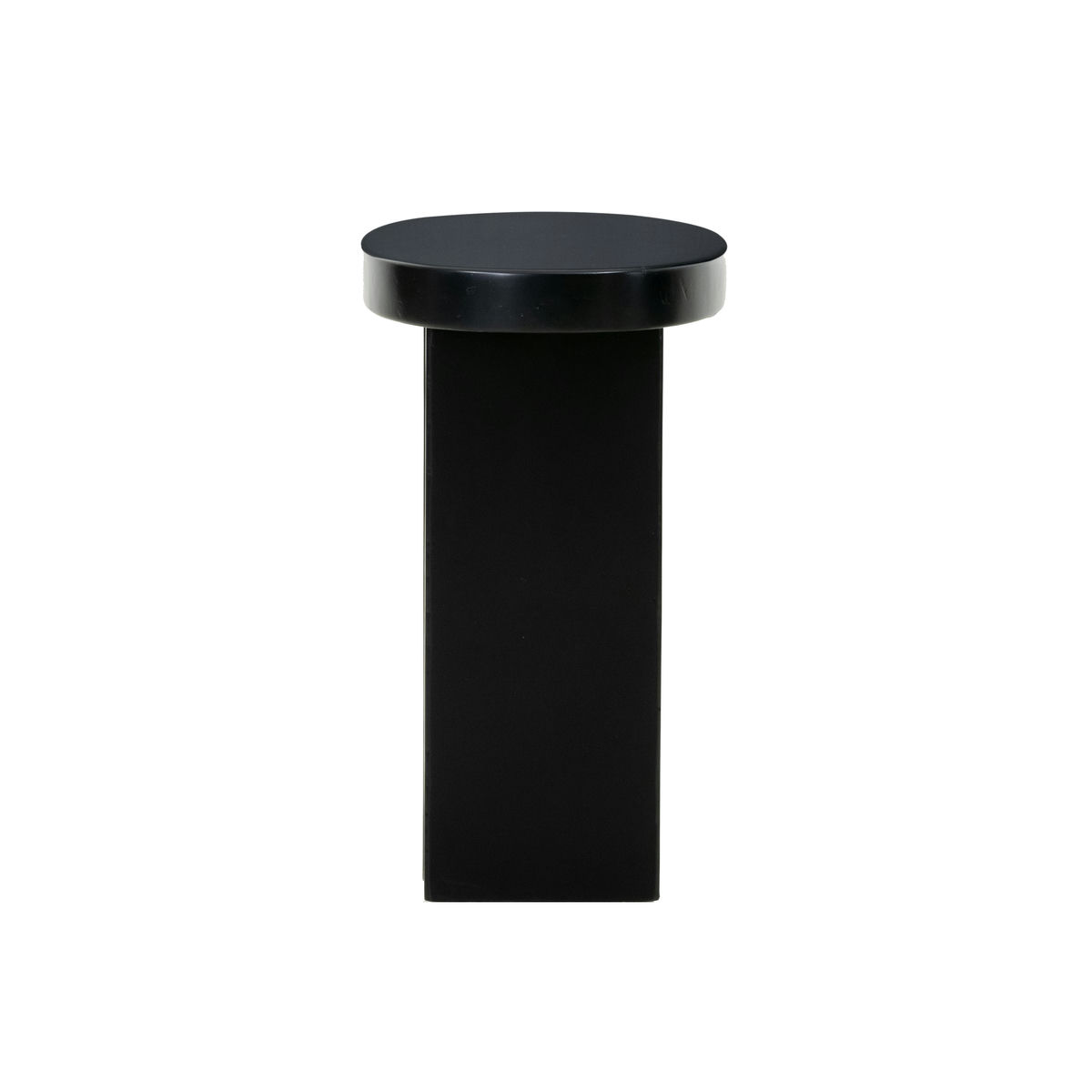 TOV Furniture Etta Black Side Table