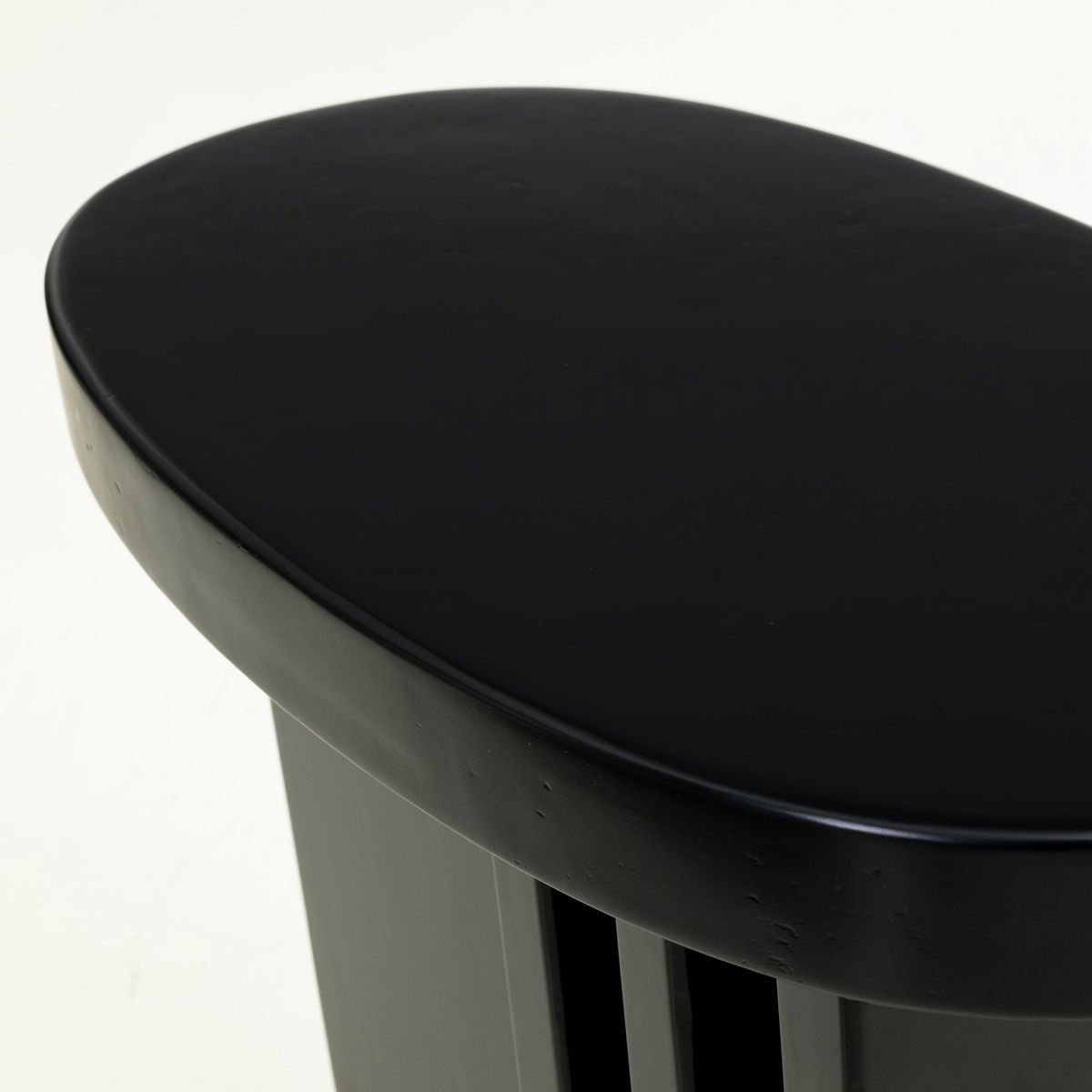 TOV Furniture Etta Black Side Table