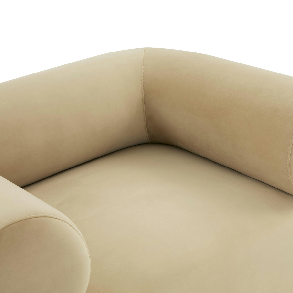 TOV Furniture Ricardo Champagne Velvet Accent Chair