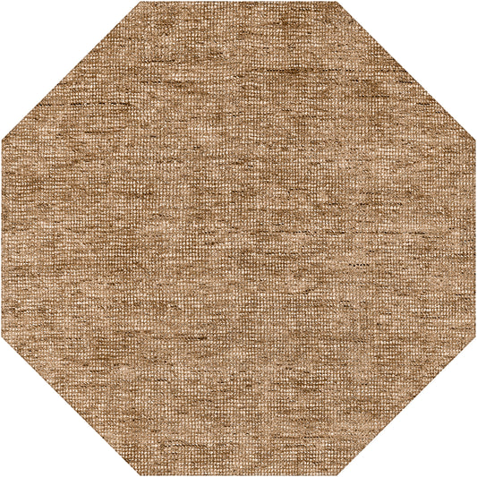 Toro TT100 Mocha 8' x 8' Octagon Rug
