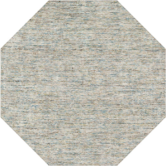 Toro TT100 Silver 6' x 6' Octagon Rug