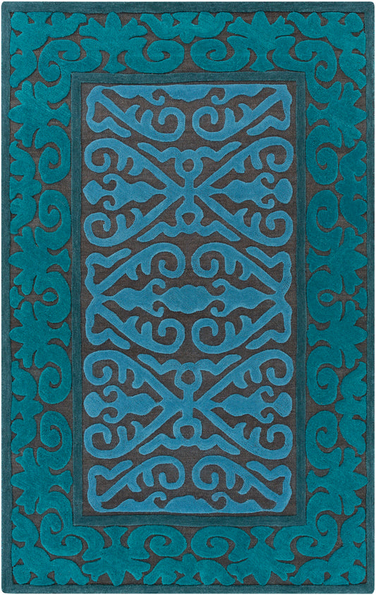 Surya Tulemola Aqua Rug 8' X 10'