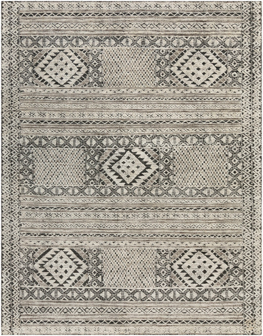 Surya Tunus Black Rug 3' X 12'