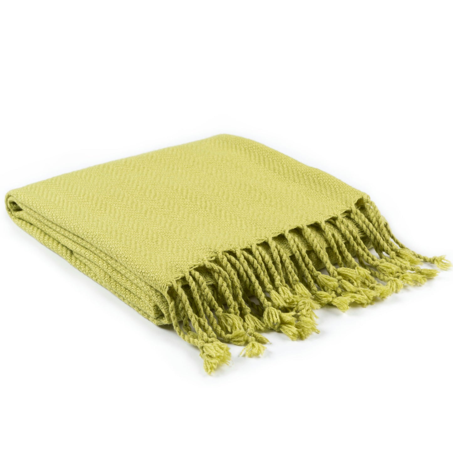 Surya Turner Light Olive Throw 50"W X 60"L