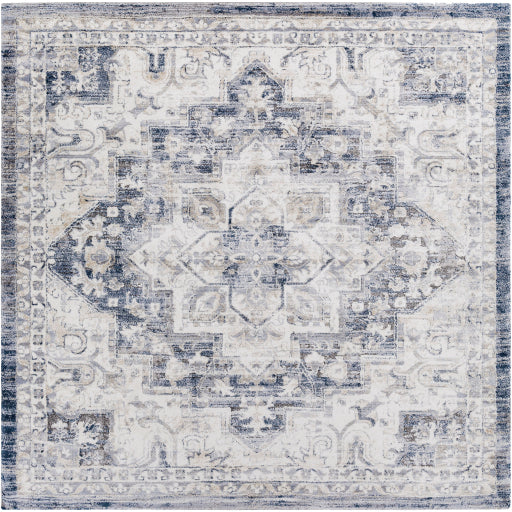 Surya Tuscany Tus-2317 Dark Blue Rug 7'10" Square