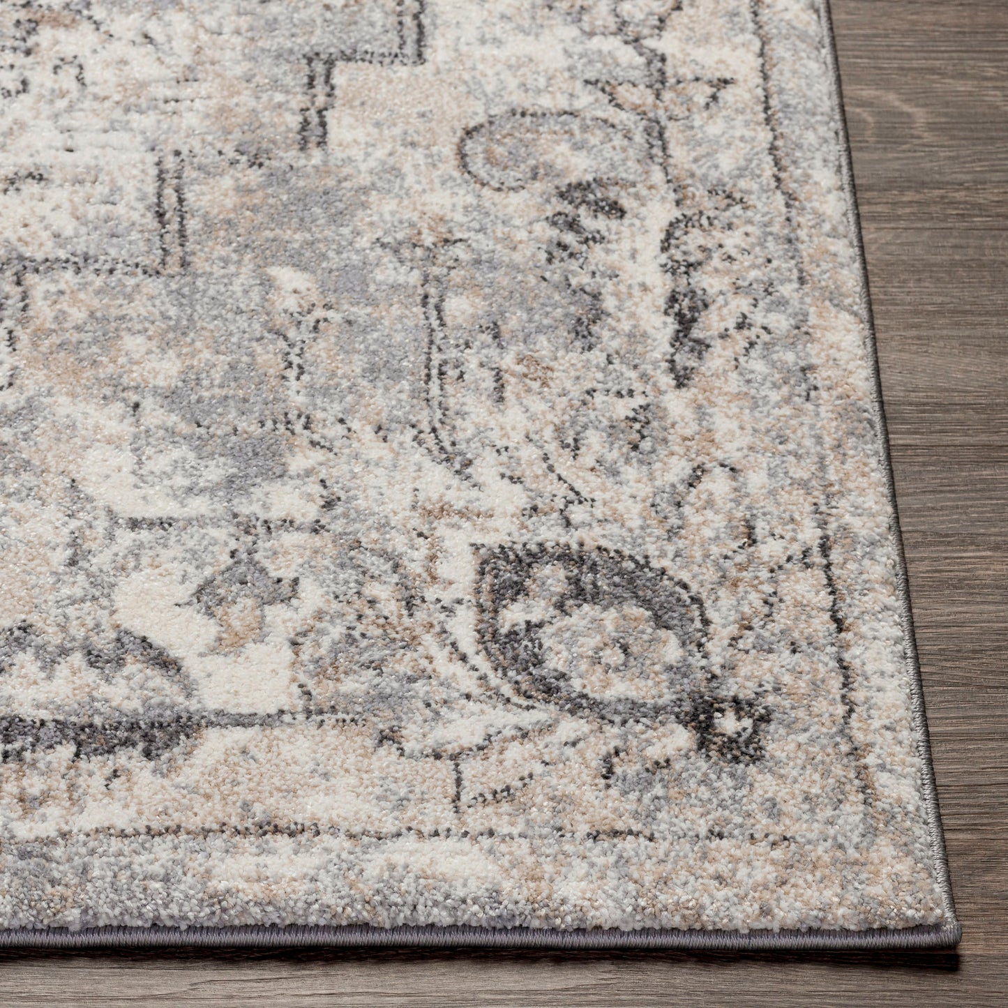 Surya Tuscany Tus-2321 Gray Rug 7'10" Square