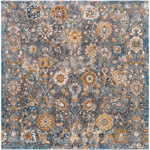 Surya Tuscany Tus-2333 Gray Rug 7'10" Square