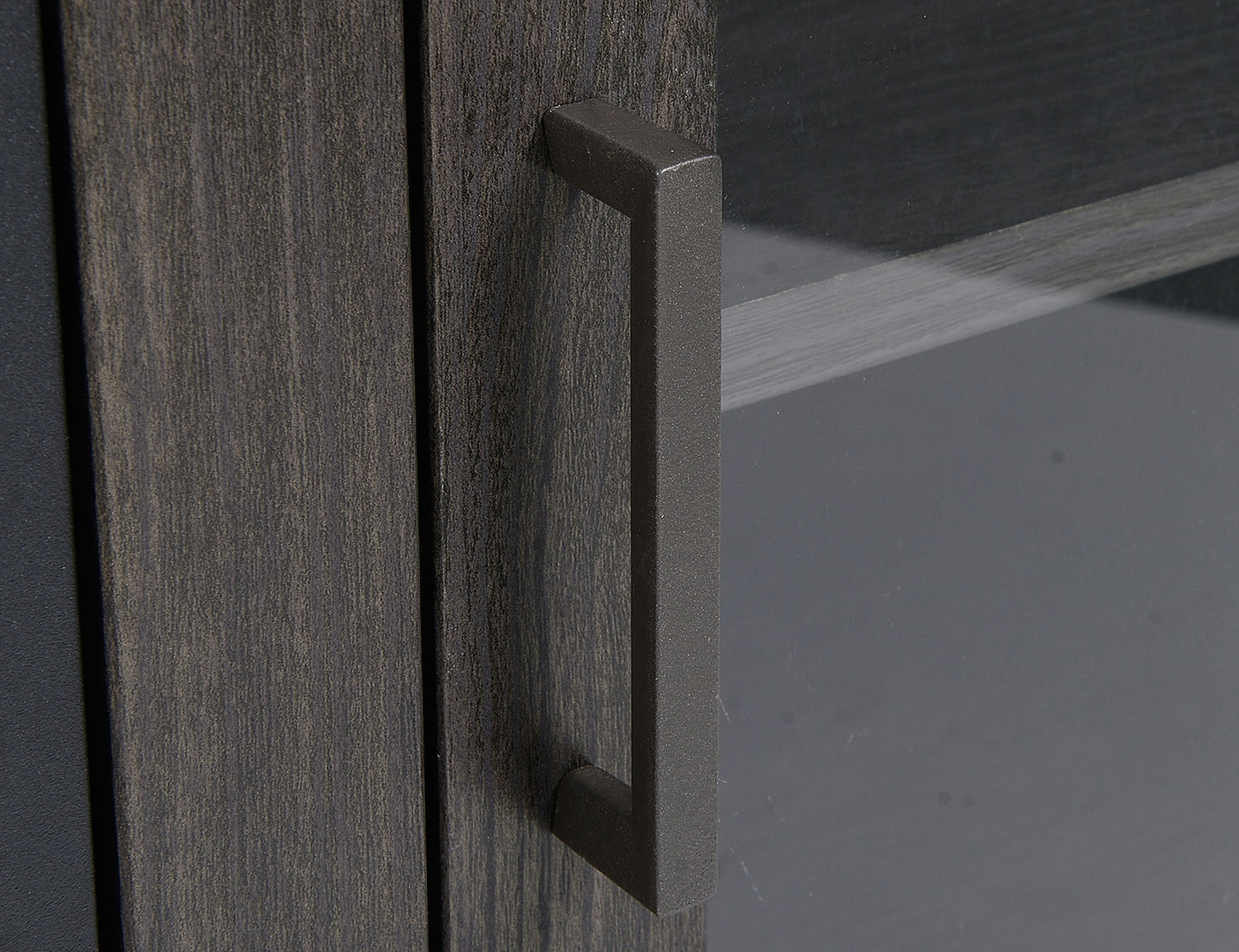 Dark Oak Finish TV Stand