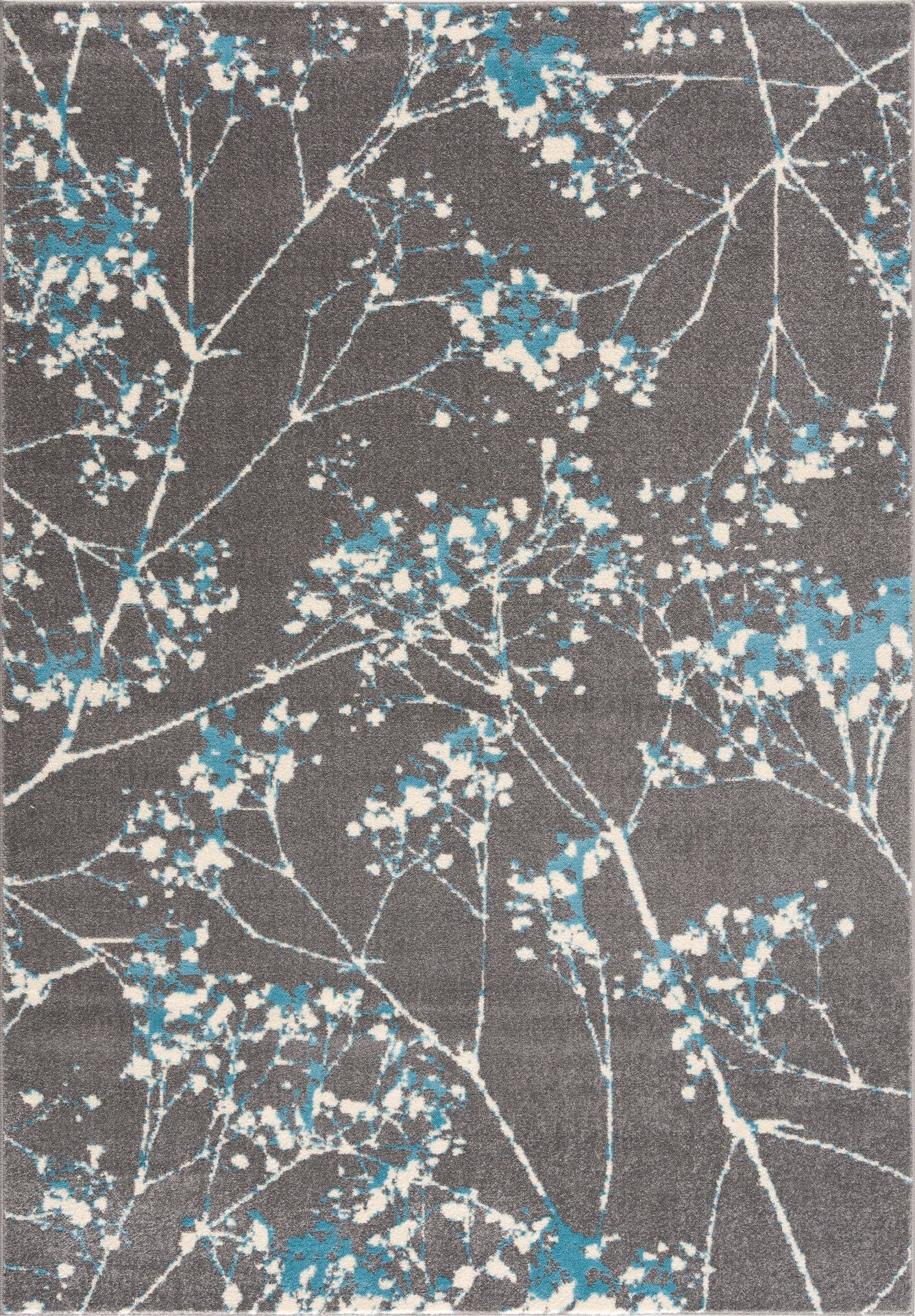 Twist-Tw10653-Gray_Blue-5.3 X 7.6 Area Rug