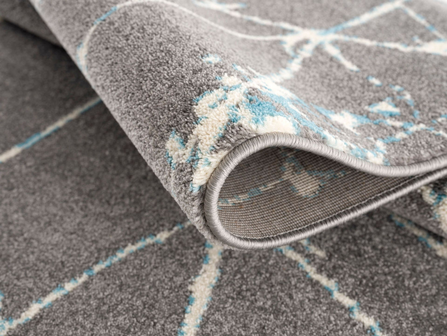 Twist-Tw10653-Gray_Blue-5.3 X 7.6 Area Rug