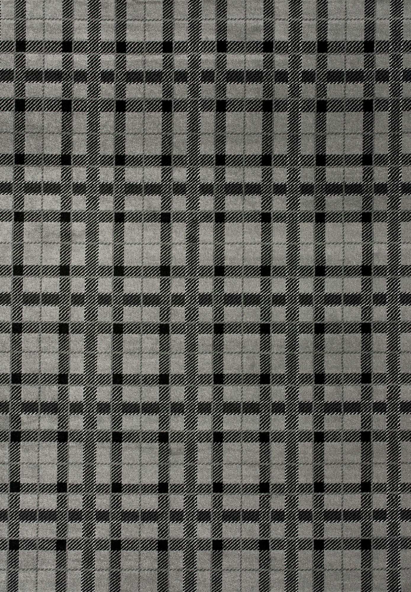 Twist-Tw-1777 Plaid-7.10 X 10.6 Area Rug