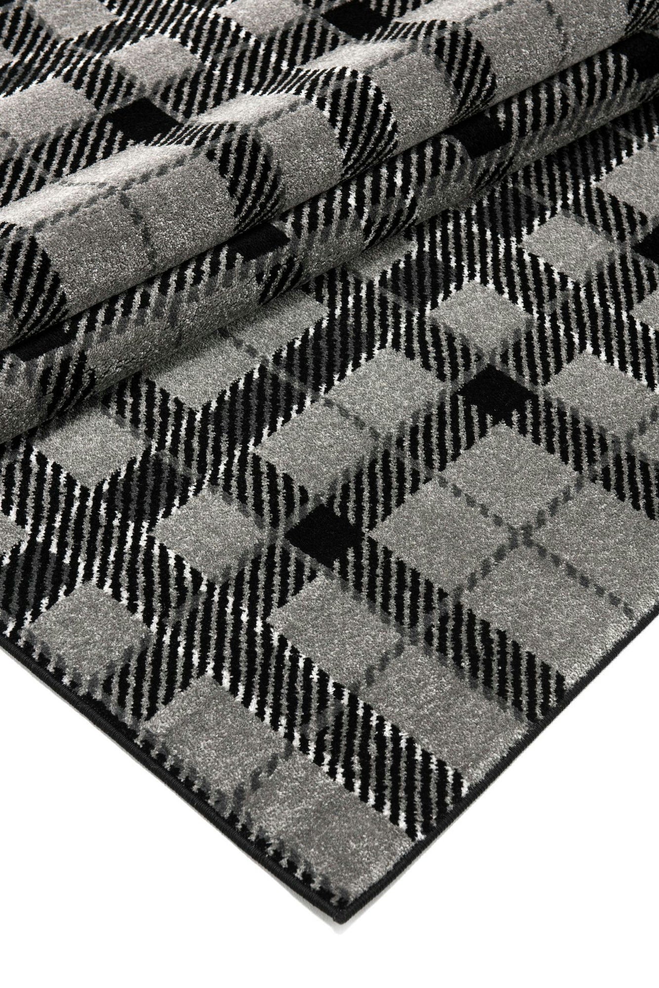 Twist-Tw-1777 Plaid-7.10 X 10.6 Area Rug